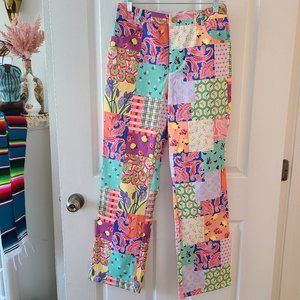 Patchwork Pants